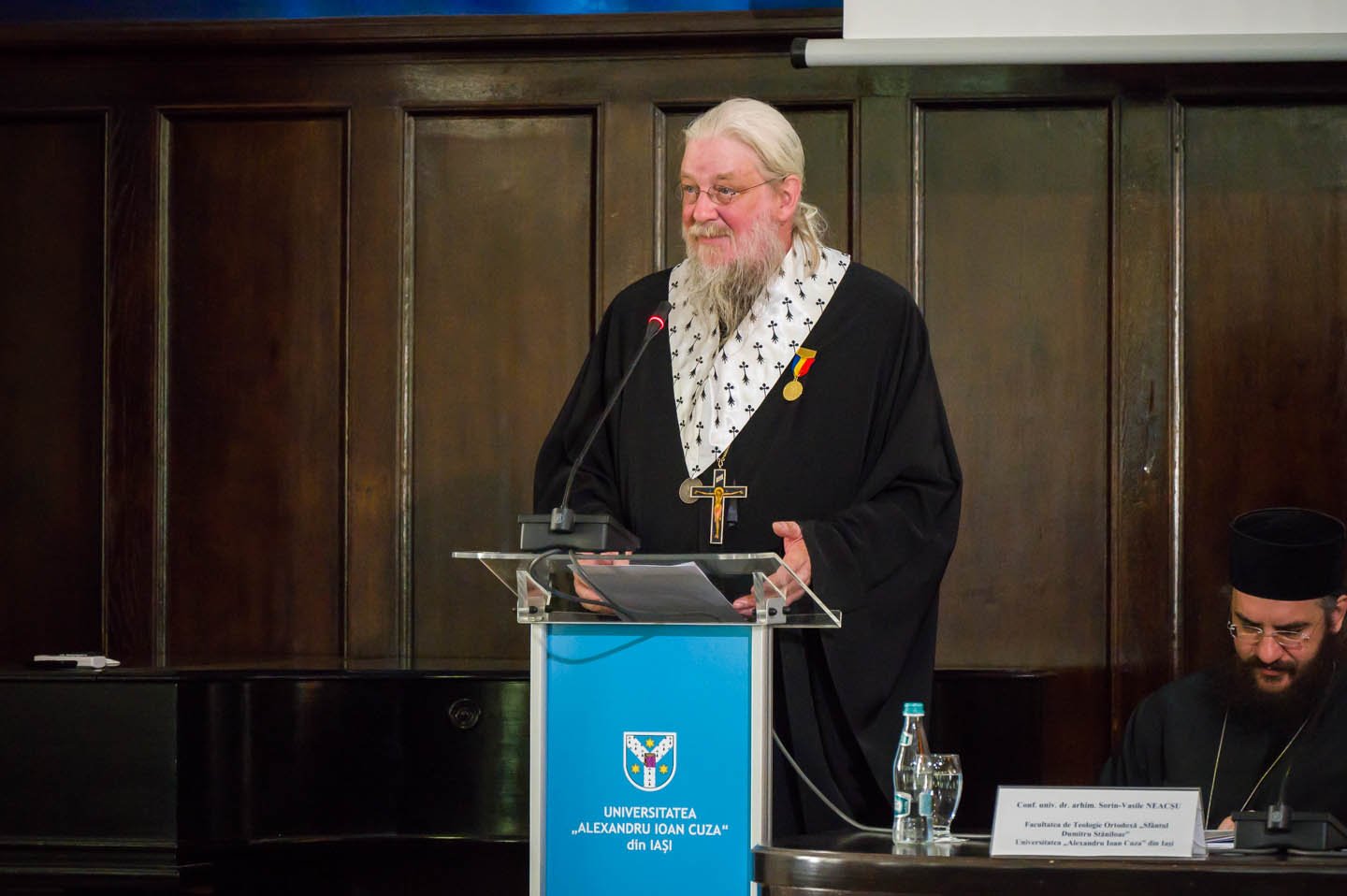 Prof. univ. dr. John BEHR a primit titlul de Doctor Honoris Causa al UAIC